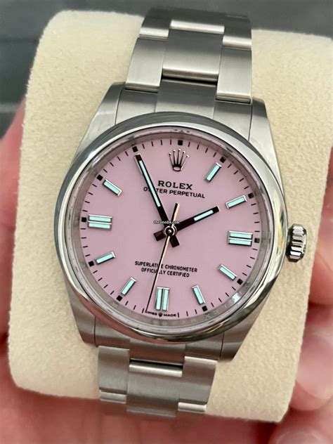 rolex oyster pink 36|Rolex Oyster perpetual 36 thickness.